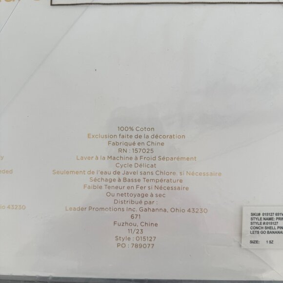 Lilly Pulitzer Printed Scallop Edge Placemats Set of 4 Conch Pink New Unopened - Picture 3 of 3